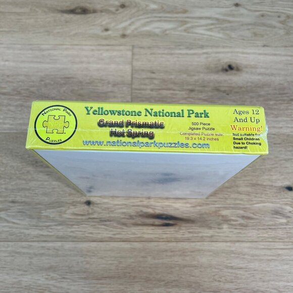 Americas National Parks 500 Piece Jigsaw Puzzle Yellowstone Spring NEW SEALED - Picture 5 of 9